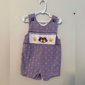 LSU Tigers Smocked Jon Jon